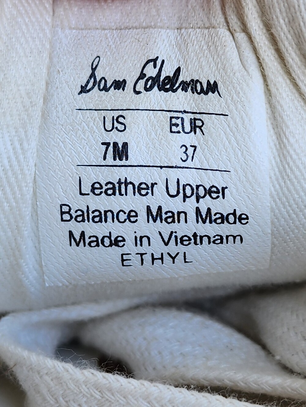 Sam Edelman Ethyl Low-Top Platform Sneaker Shoes Women's White Size US 7 M - Picture 6 of 7